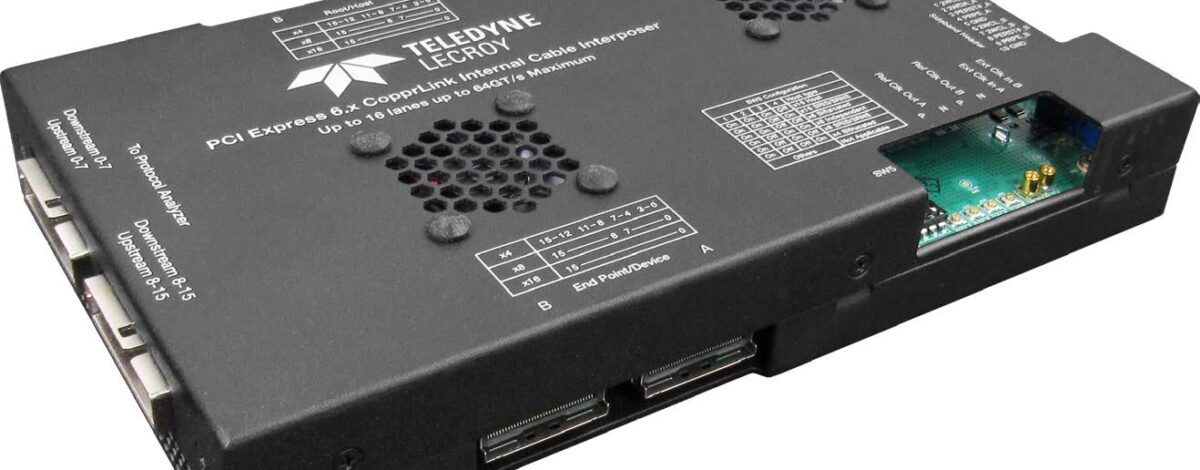 PCIe 6.xケーブルインターナルインターポーザ 画像