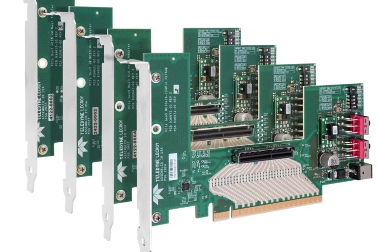 PCIe 5.0 MCIOケーブルホストアダプタカード