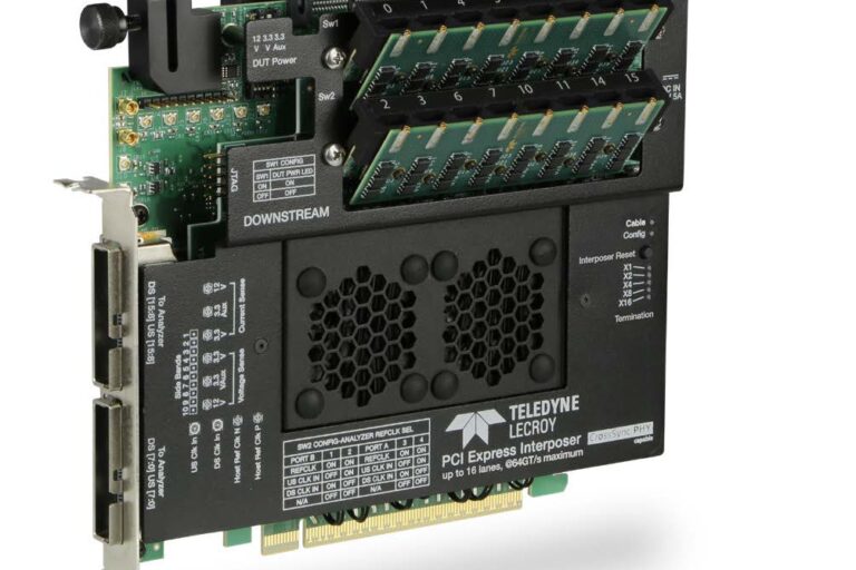 PCIe 6.0 x16 CEMインターポーザ