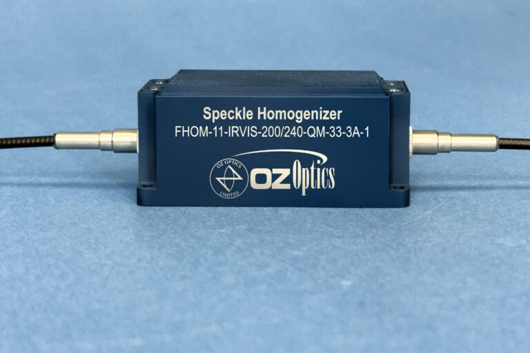 In-Line Multimode Fiber Speckle Homogenizer