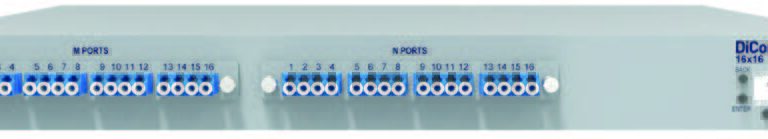 ネットワークグレード16×16光スイッチシステム