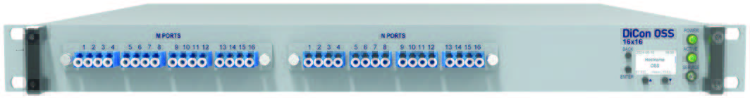 ネットワークグレード16×16光スイッチシステム 画像