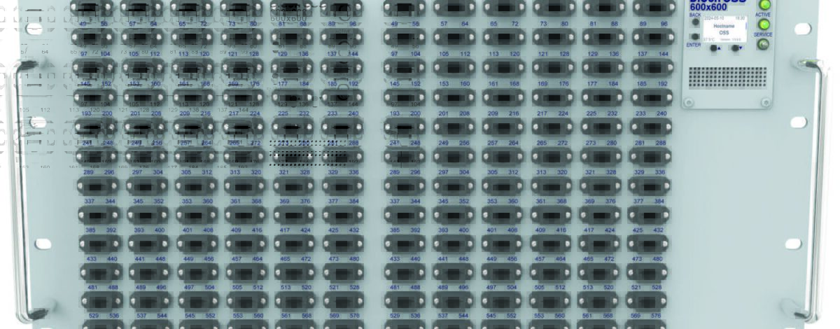 ネットワークグレード600×600光マトリクススイッチ 画像