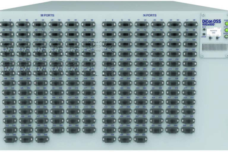 量子グレード600&#215;600光スイッチ