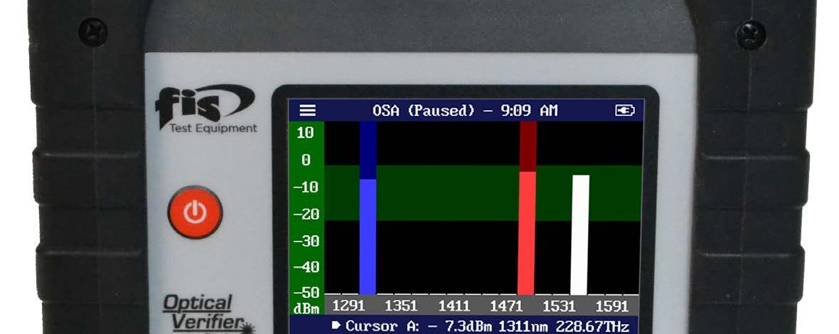 ハンドヘルド小型CWDM光スペアナ 画像