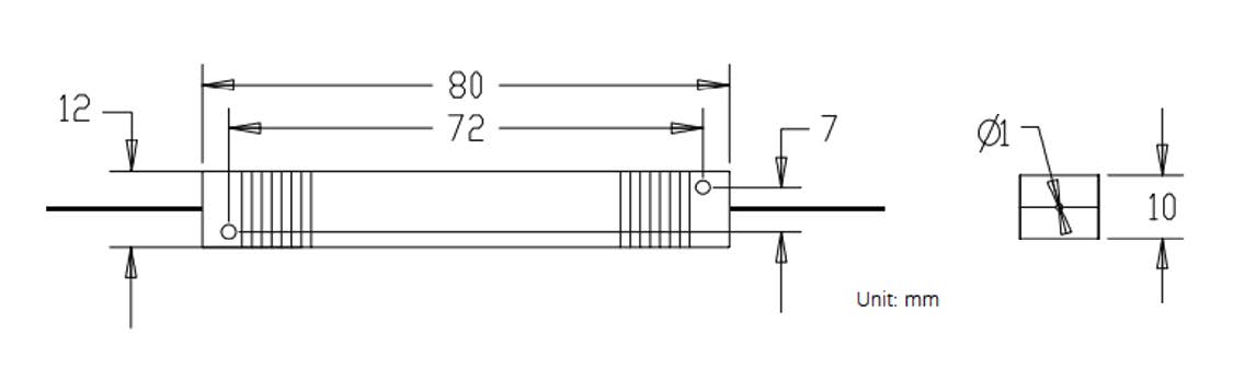 1480nm PMアイソレータ 画像