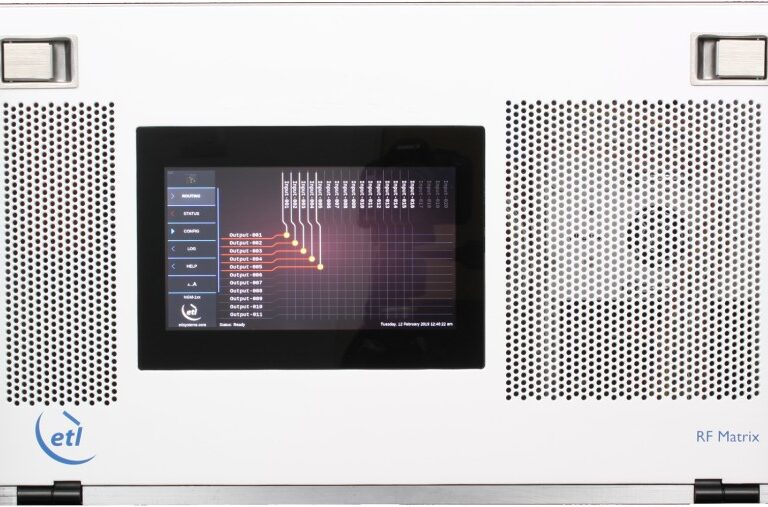 32&#215;32 Enigma L-band Fan-In-Fan-Out Switch Matrix