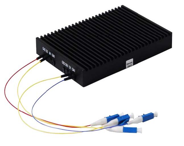 自動AGC C+L-bandラマンアンプ