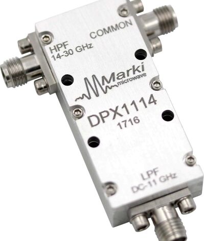 14-30GHz Broadband Diplexer 画像