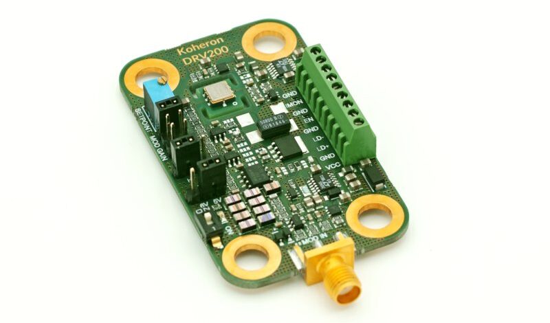 Low Noise Laser Diode Driver with Modulation(40/200/400mA) image