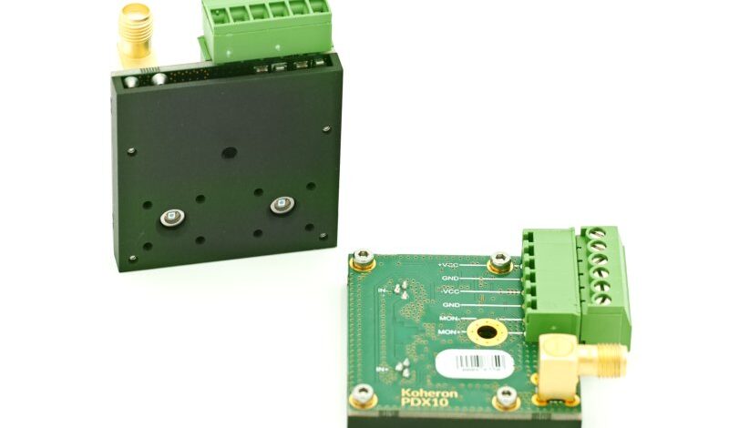 50MHz Siフリースペースバランスフォトディテクタ 画像