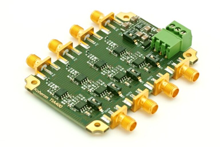 4チャネル 2MHz TIA