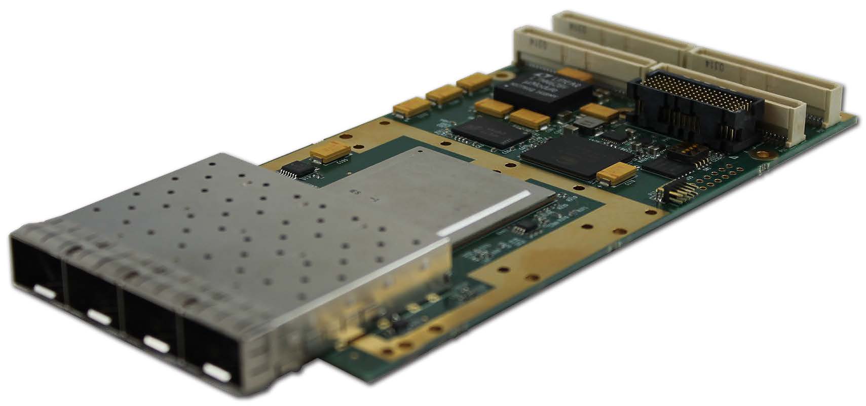 SFP+ Quad-Port PMC/XMC FPGA Card