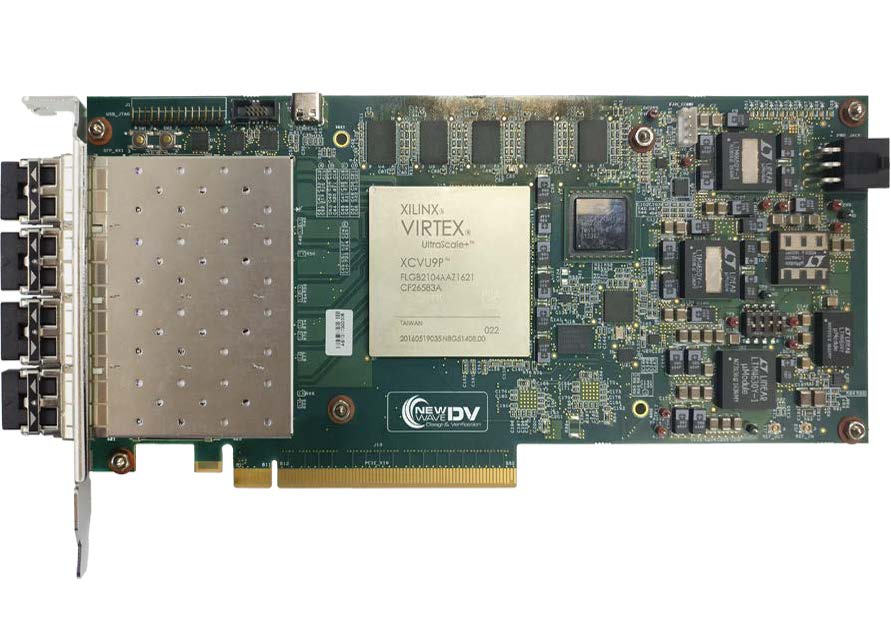 Quad-Port PCI Express FPGA Card