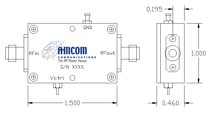 5GHz Voltage Controlled Phase Trimmer 画像