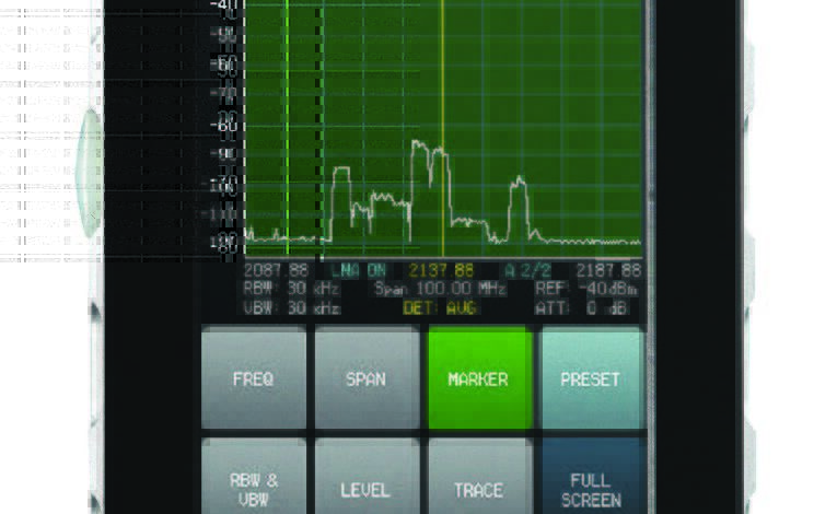 0.01-43GHzハンディRFスペアナ 画像