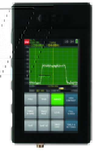 56-71&70-87GHzハンディRFスペアナ