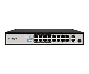 16-Port Long Distance AI PoE Switch