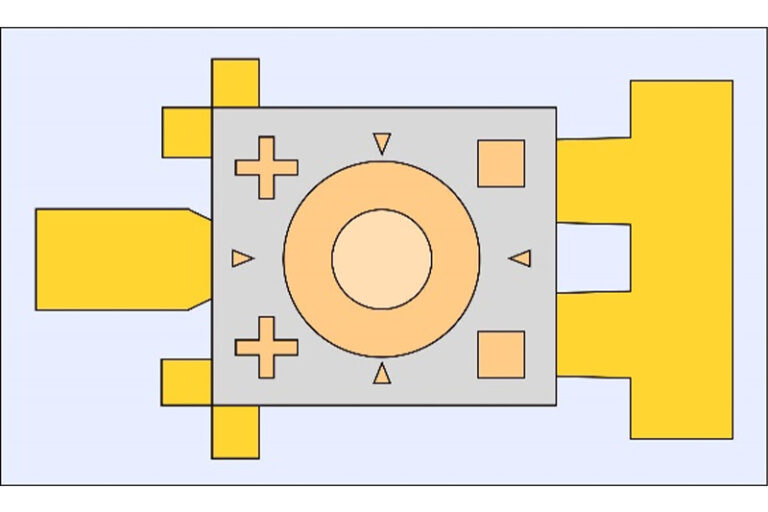 50Gbps Bottom-illuminated APD(680x400um)チップ